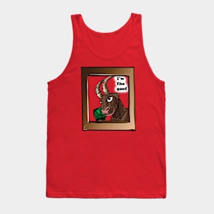 Grass arts; the goat Tank Top